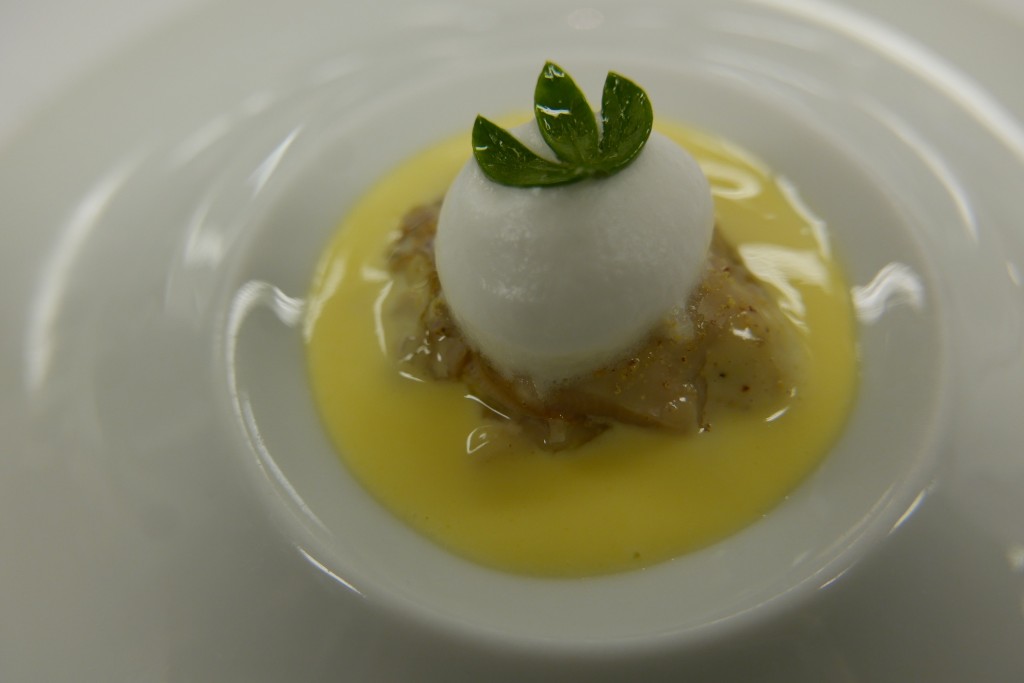 Huîtres et beurre blanc au champagne © GP