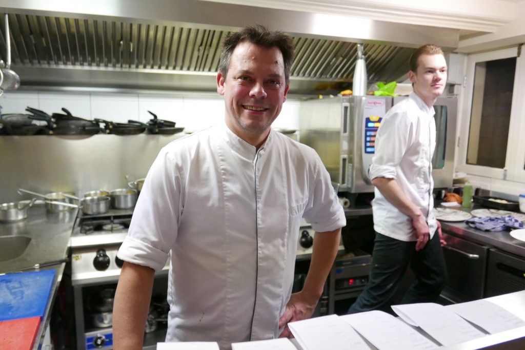 Rogier van Dam en cuisine © GP