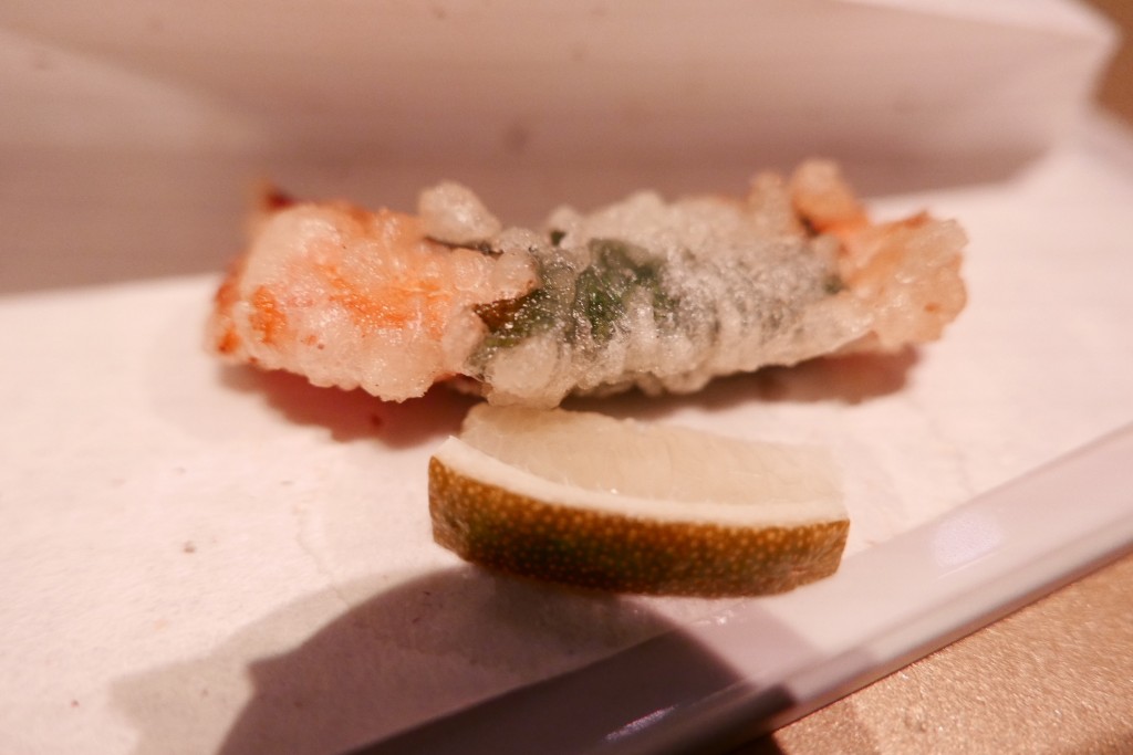 Langoustine en tempura © GP
