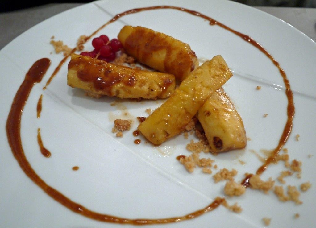 L'ananas caramelisé © AA