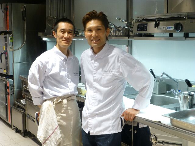 Hideki Nishi et son sous-chef Yoshiaki, Neige d'Eté © Didier Chambeau