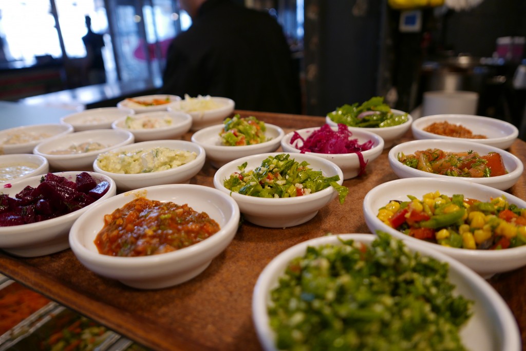 Salades variées © GP