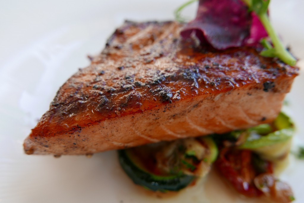 Saumon grillé au four Josper © GP