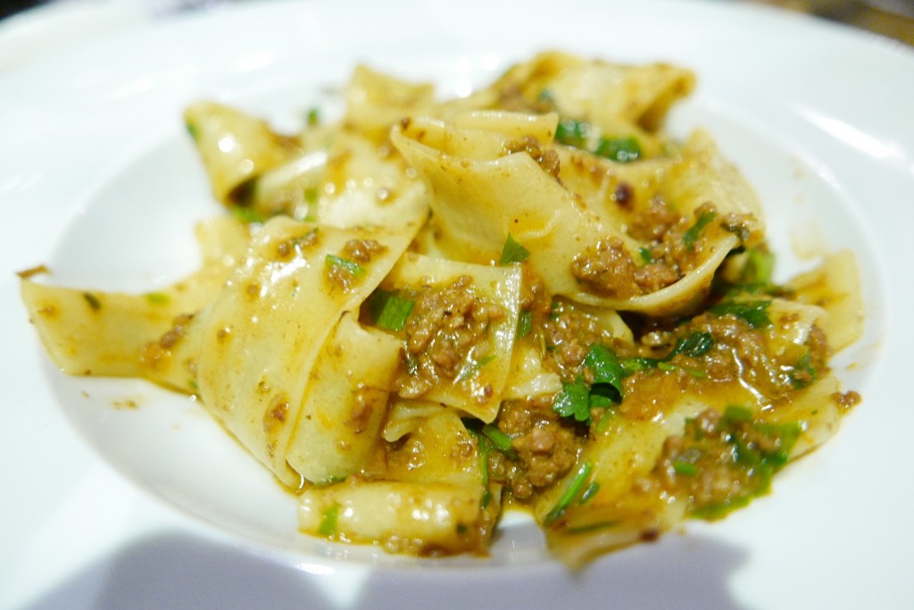 Pappardelle al ragu © GP