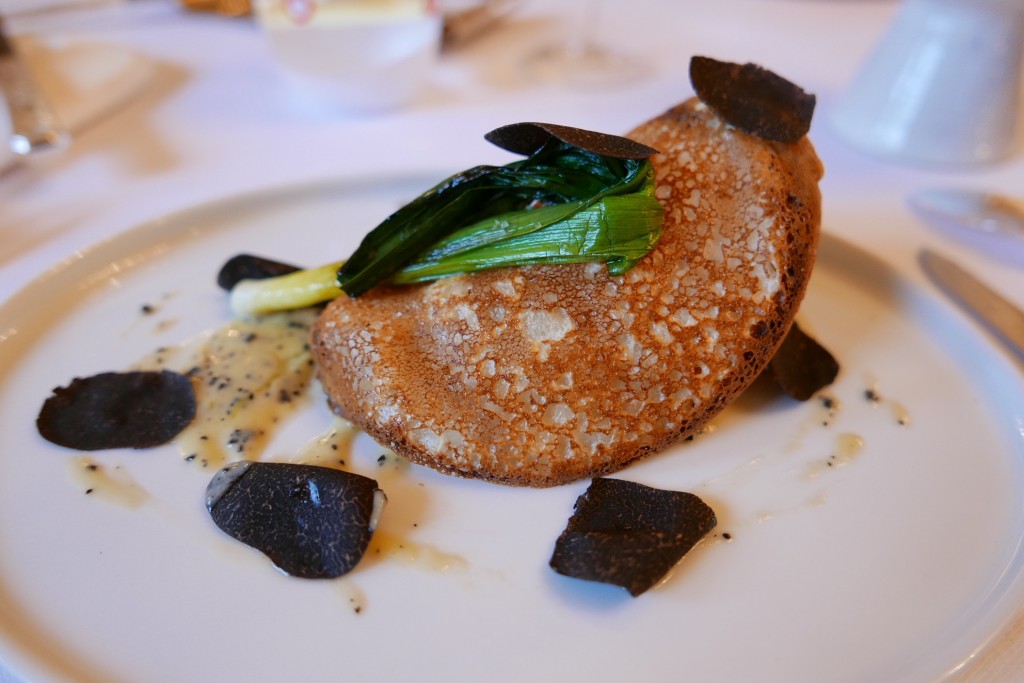 Saint-jacques et truffes © GP