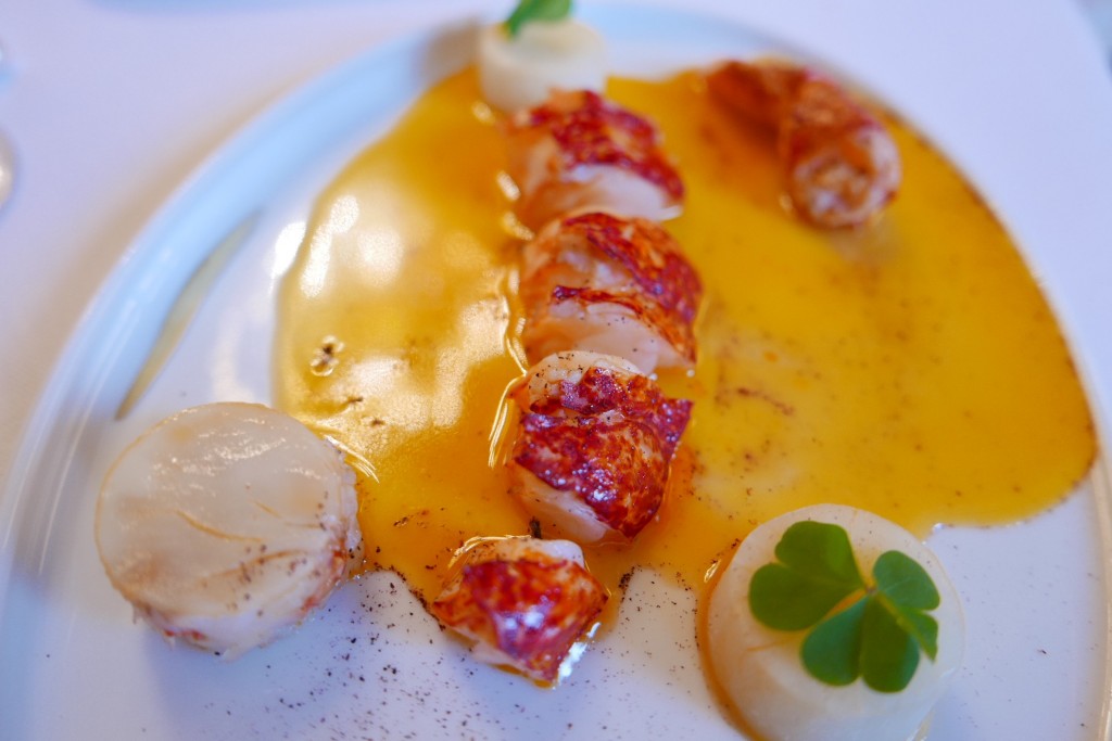 Homard et topinambours © GP