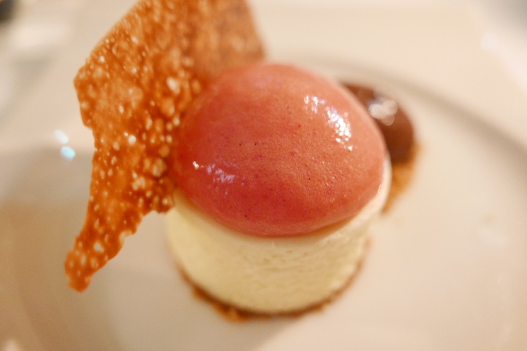 Cheese-cake chocolat blanc © GP