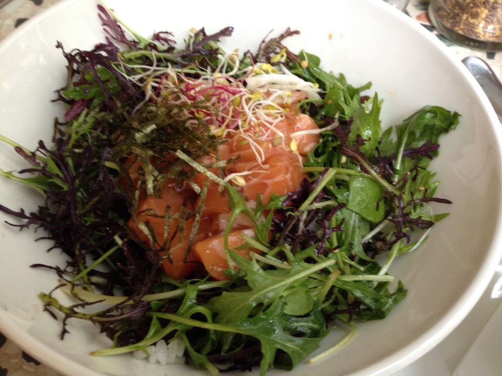 Chirashi de saumon