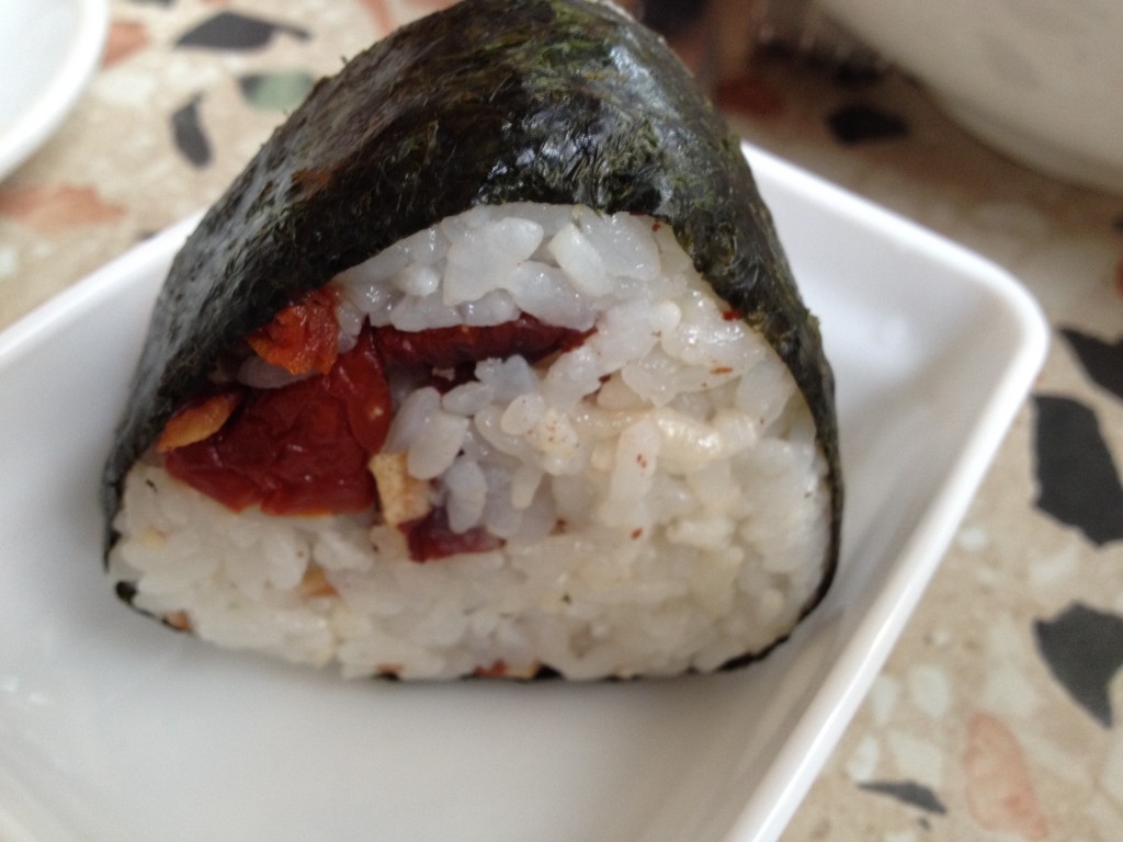Nigiri de tomate séchée © GP