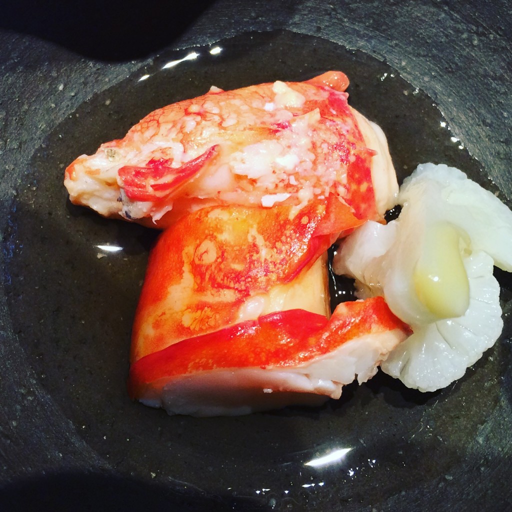 Homard et chou-fleur © GP