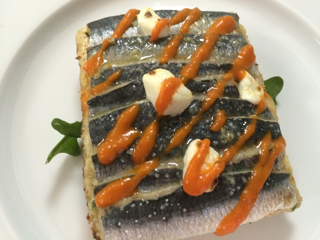 Carré de sardines au chèvre © GP