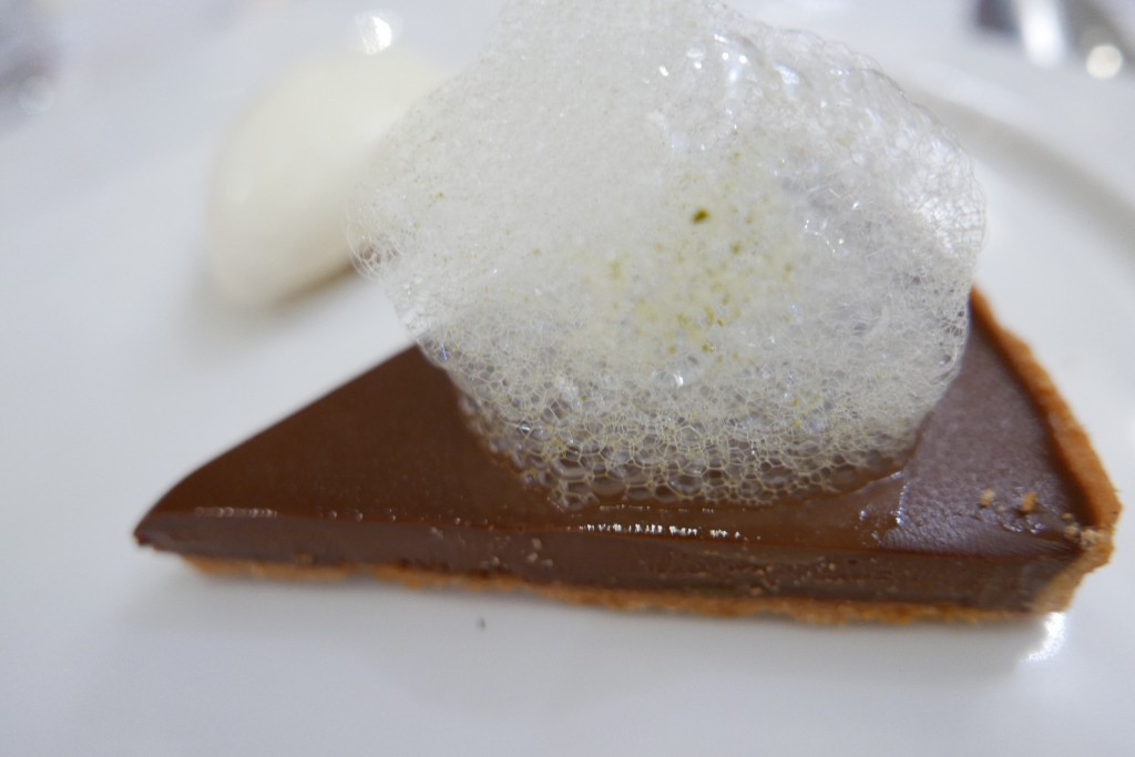 Tarte au chocolat et câpres © GP