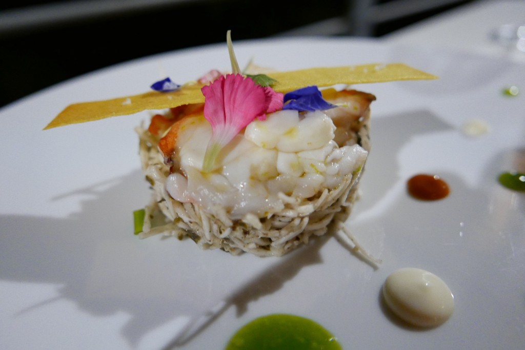 Langouste et palmiste © GP
