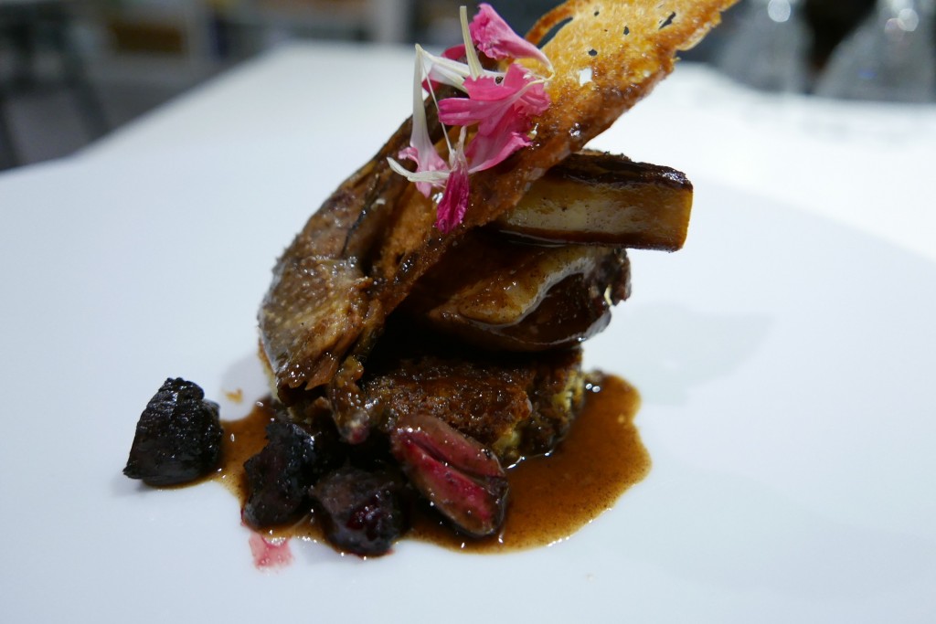 Pigeon et foie gras © GP