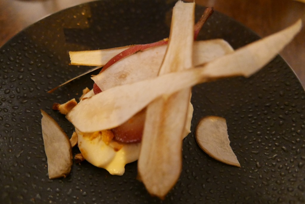 Poire et topinambours © GP