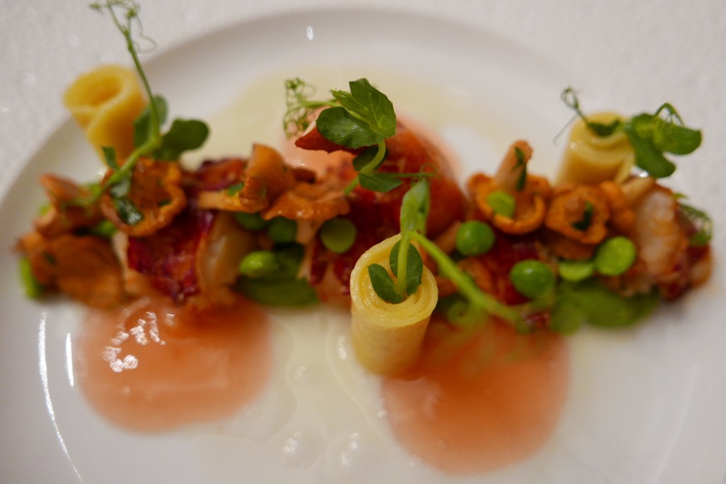 Homard aux petits pois © GP