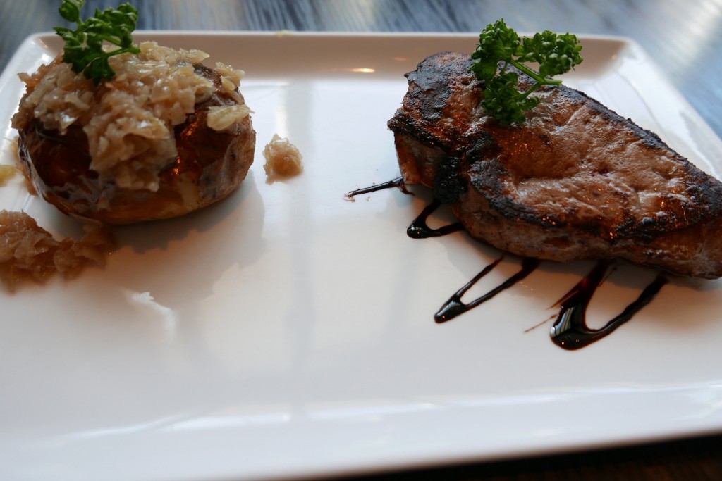 Foie de veau à l'échalote © GP