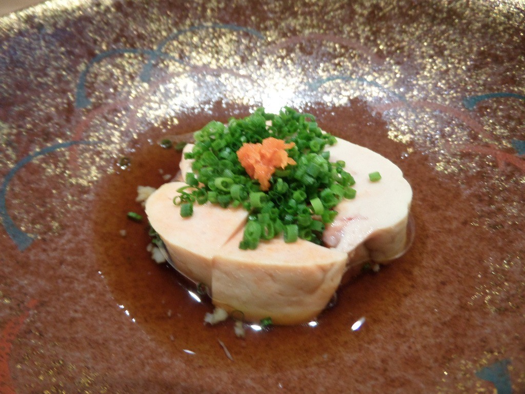 Foie de lotte sauce ponzu © GP