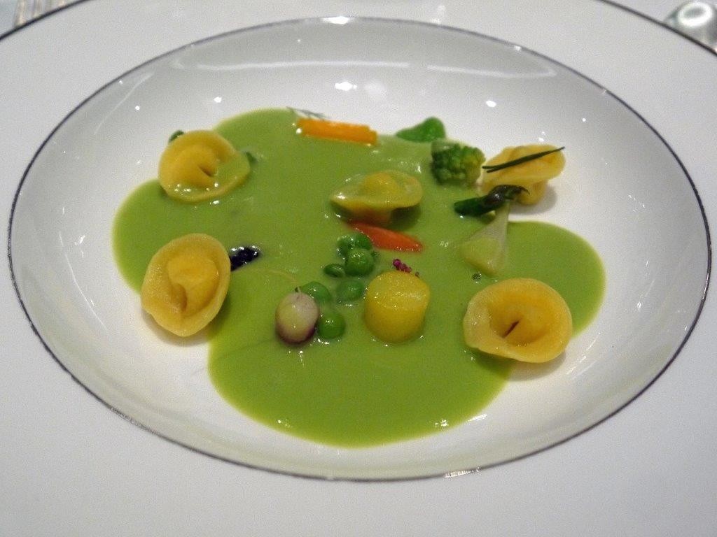 Veloutétiede de petits pois © AA