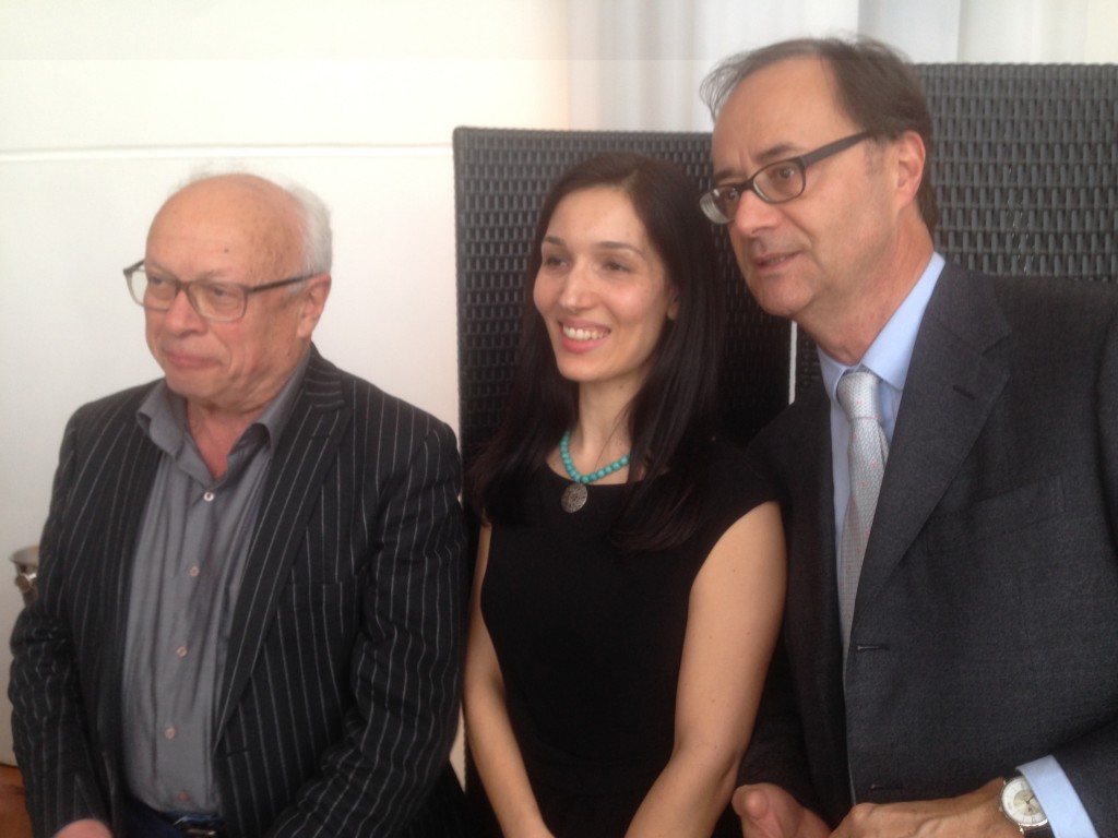 Andre Bercoff, Delphine Minoui, Gilles Brochard © AN