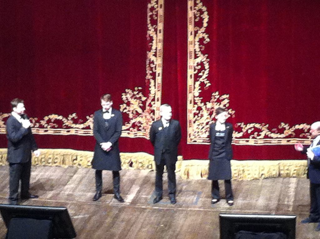 Les trois finalistes © TK