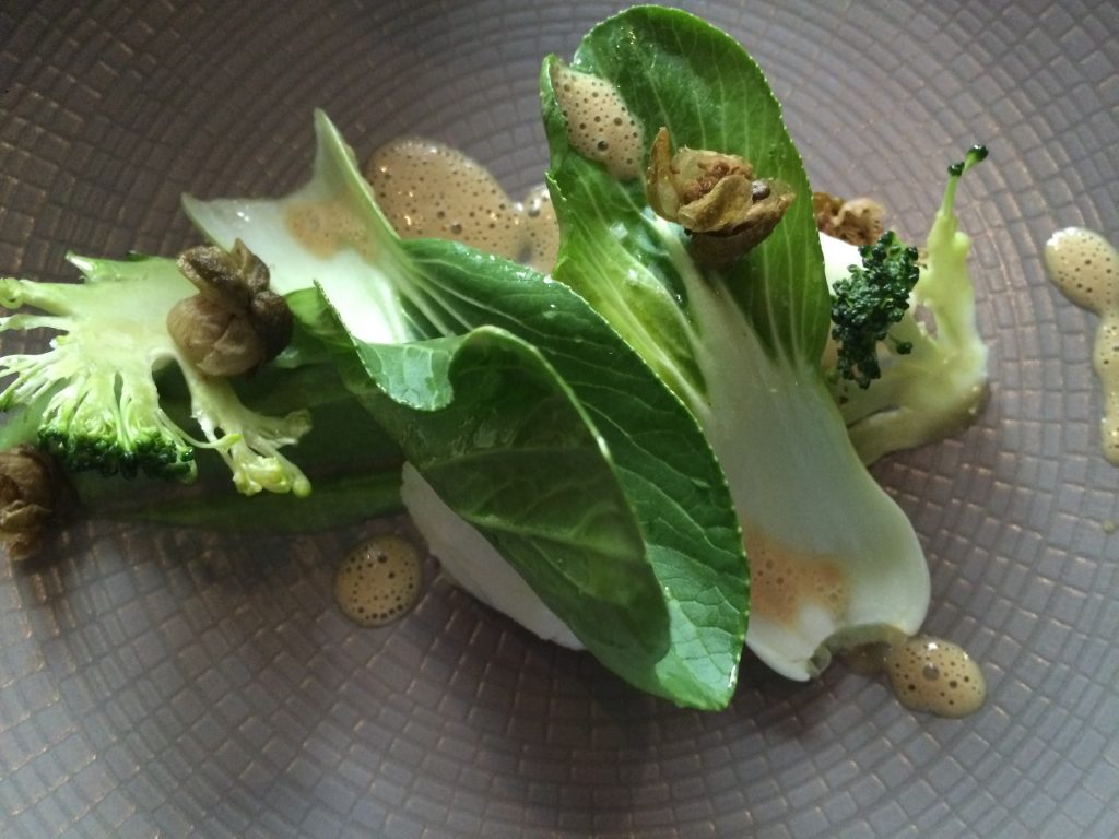 Cabillaud, chou pak choï, brocoli © GP