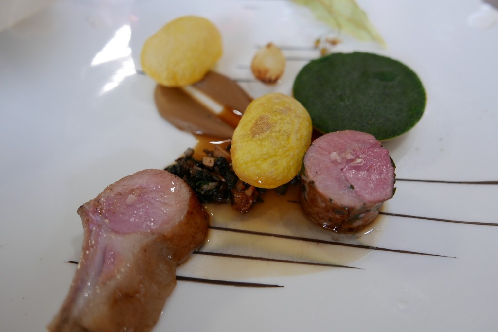 Agneau de lait, selle et carré © GP