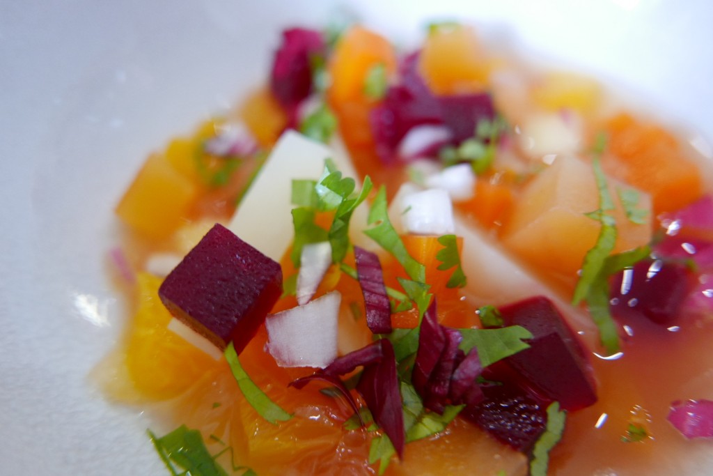 Salade aux fruits du temps © GP