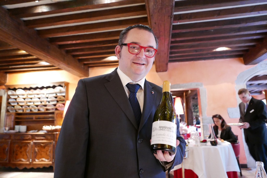 Fabrice Sommier au service des vins © GP