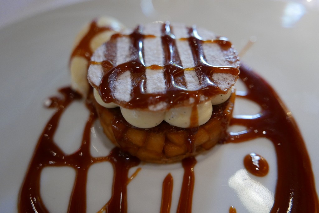 Mille-feuile d'arlettes et pommes confites © GP