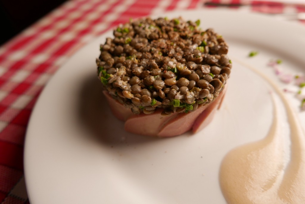 Salade de lentilles © GP