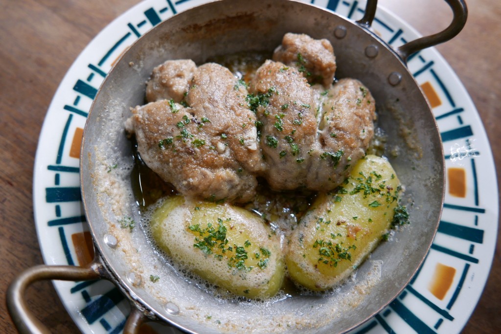 Cervelle d'agneau meunière © GP