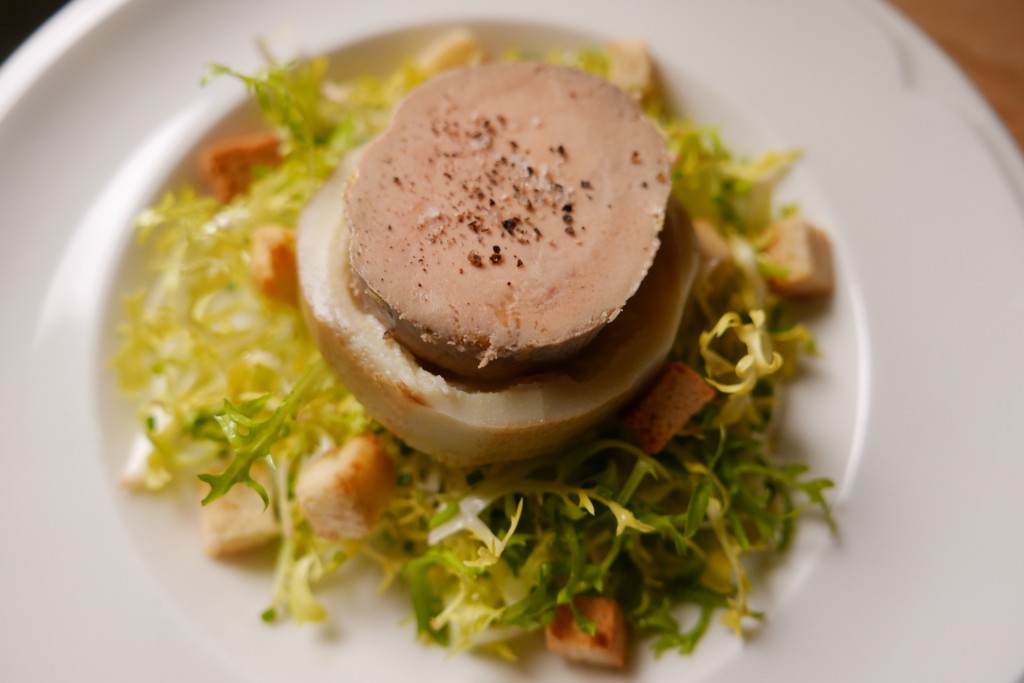Fonds d'artichaut au foie gras © GP