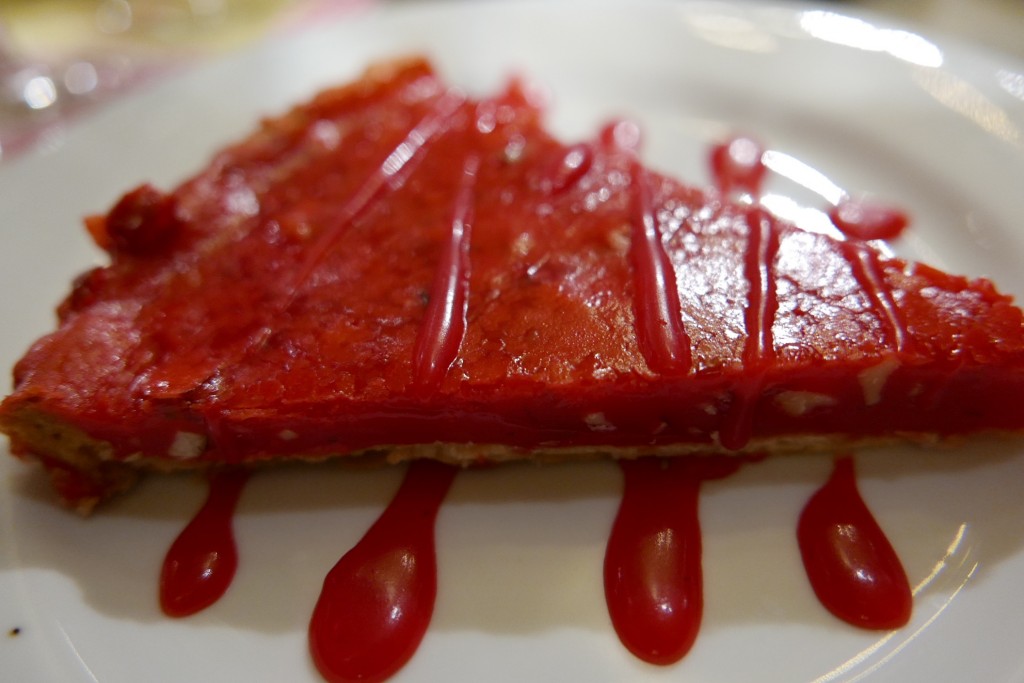 Tarte aux pralines © GP