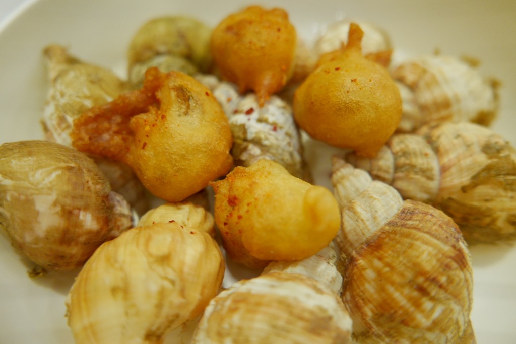 Bulots en tempura © GP