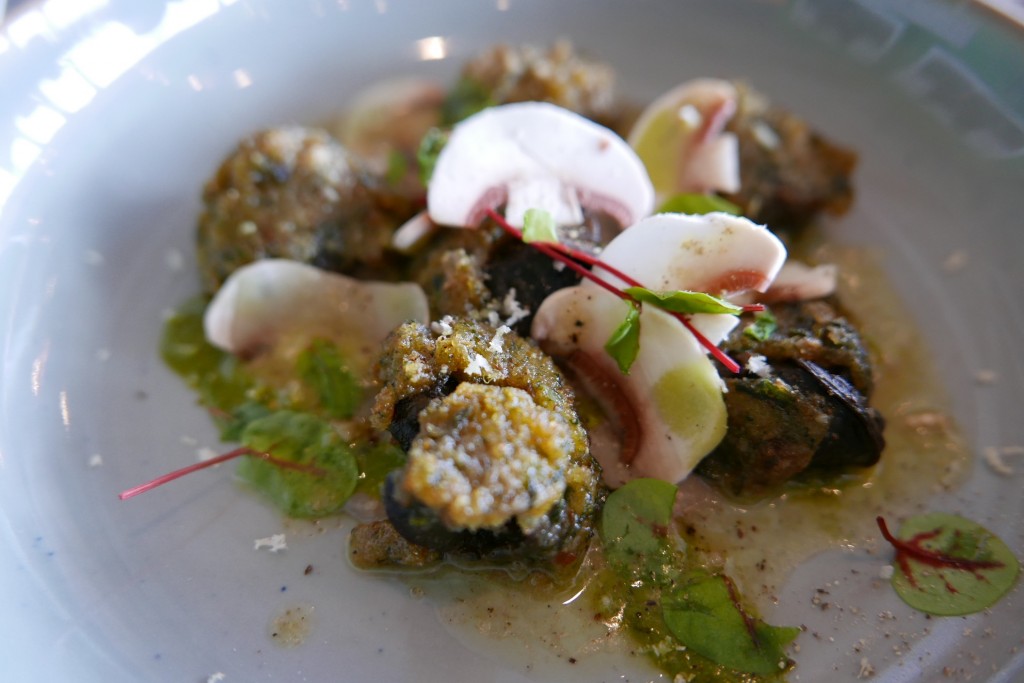 Escargots à l'oseille et raifort © GP