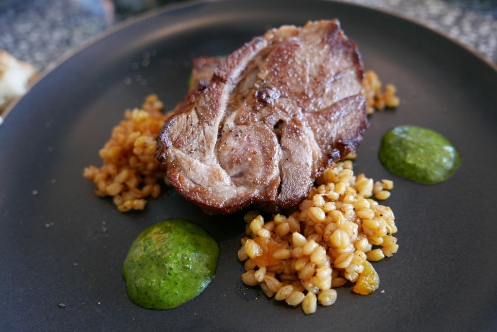 Epaule d'agneau à l'épeautre © GP