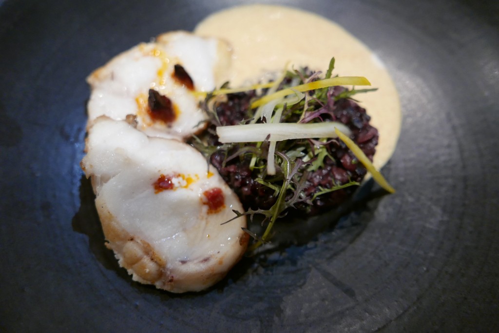 Lotte piquée au chorizo © GP