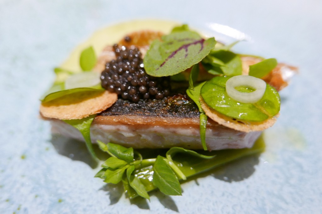 Maquereau et caviar © GP