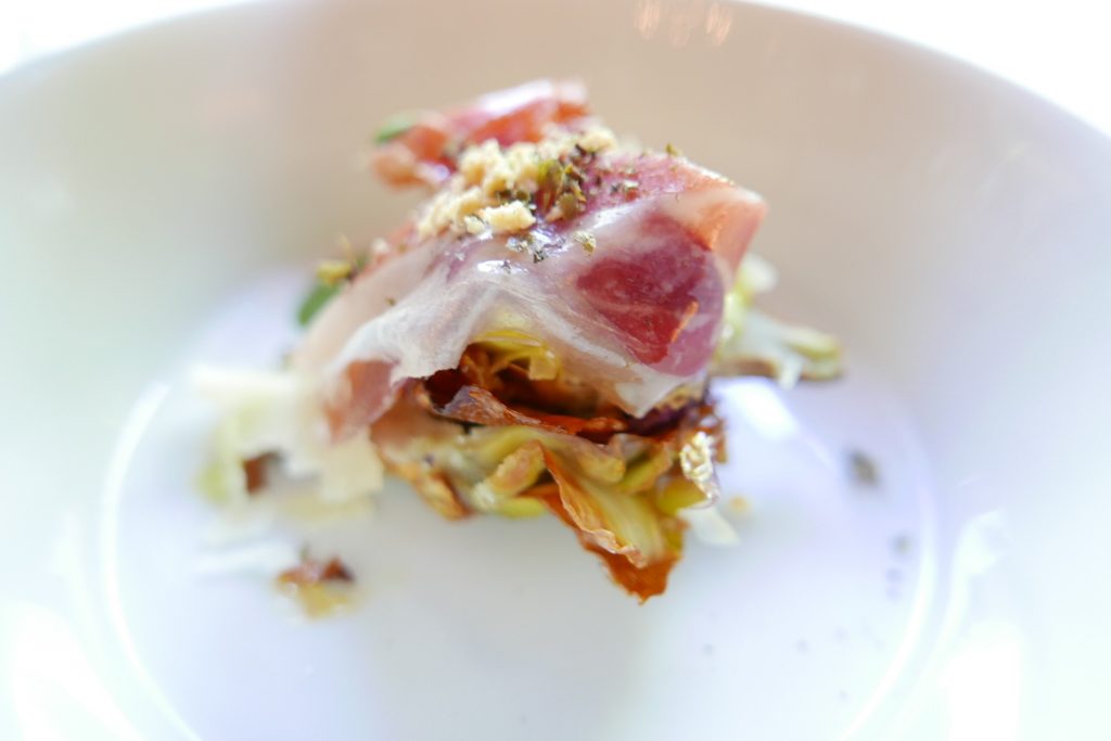 Artichaut au jambon © GP