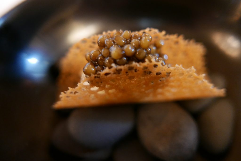 Galette huître caviar © GP