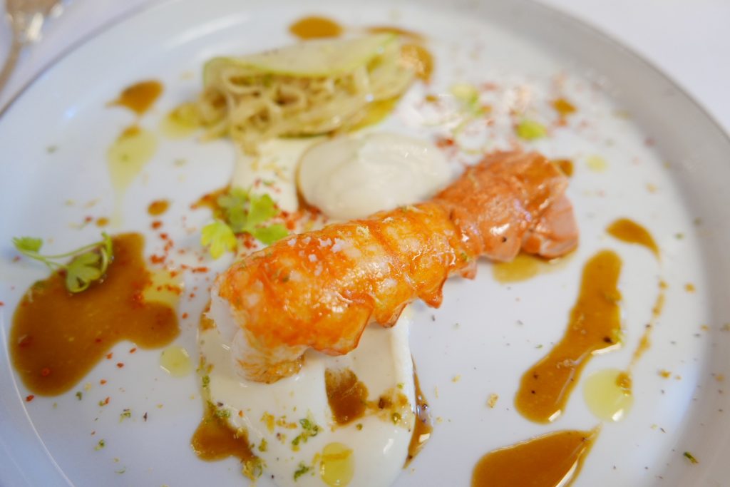Langoustine et légumes en rémoulade © GP