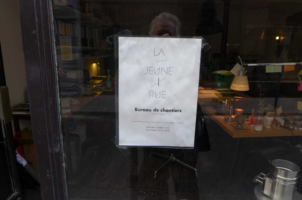 Les bureaux de la Jeune Rue fin 2014 © GP