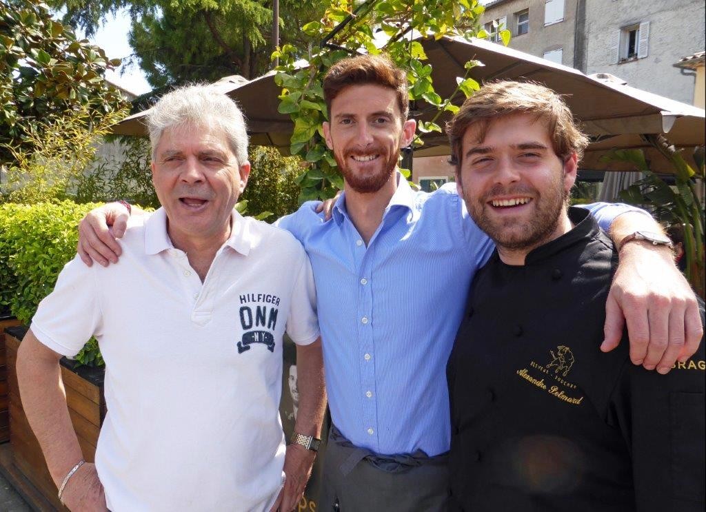 Pierre, Maxime et Alexandre © AA