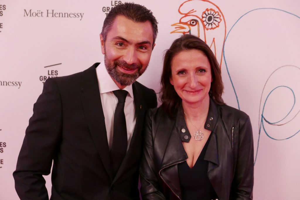 David Sinapian et Anne-Sophie Pic © GP