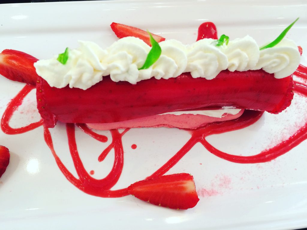 Fraise Melba revisitée © GP
