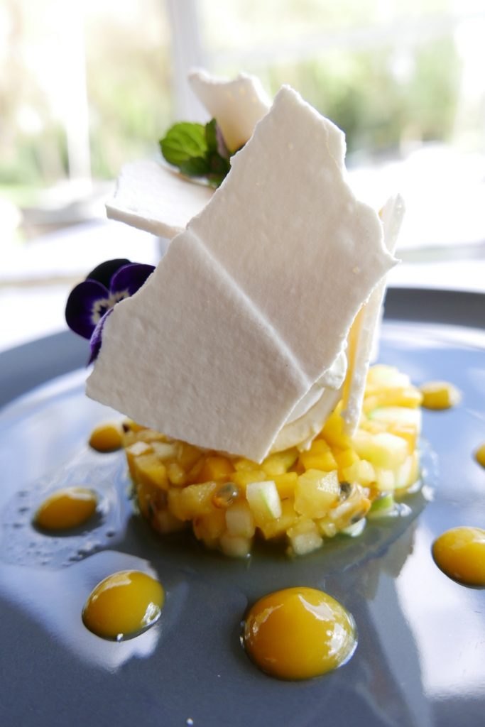Vacherin vanille/passion © GP