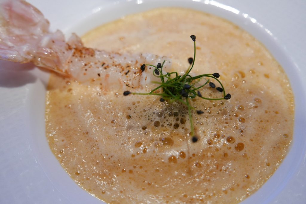 Langoustines en raviole © GP