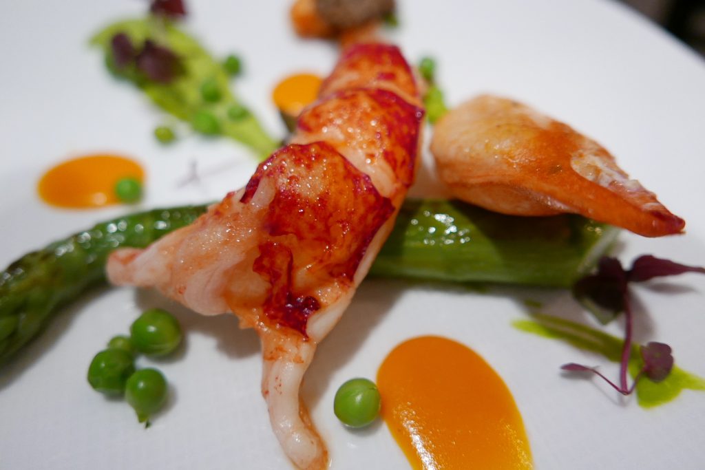 Homard et sabayon au vin jaune © GP