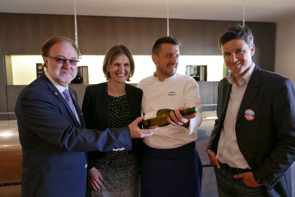 Philippe Faure-Brac, Marielle et Dimitri Droisneau, Jonathan Sack © GP